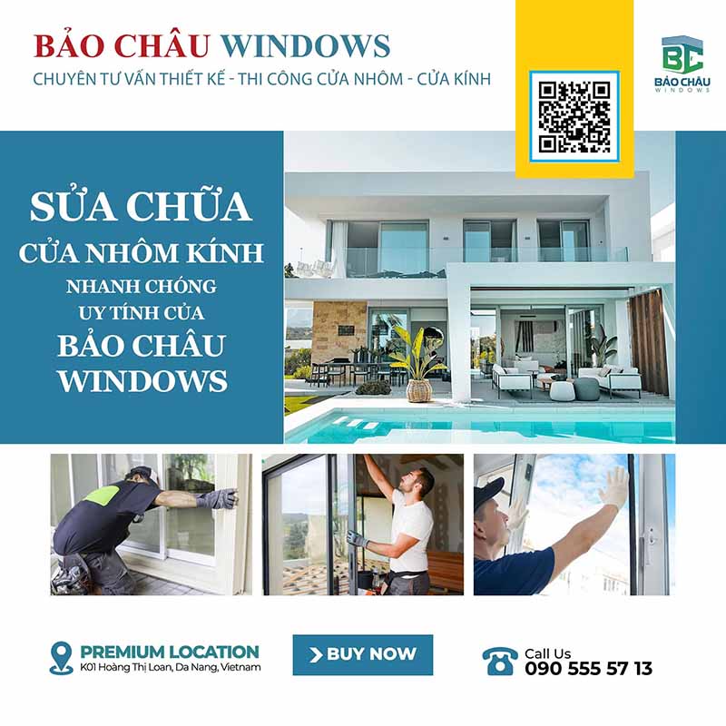 cửa kính cường lực tại Đà Nẵng