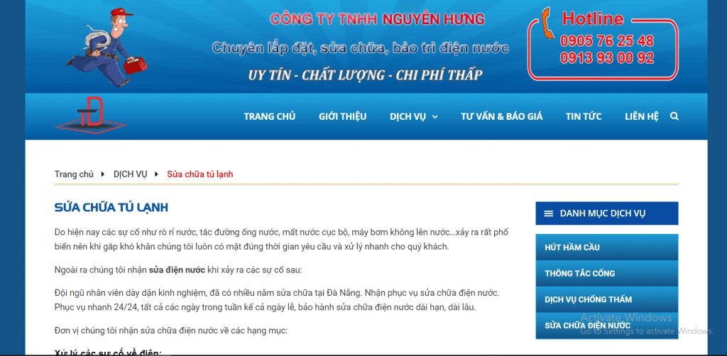 sửa tủ lạnh đà nẵng