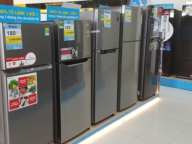 Tủ lạnh cũ Đà Nẵng