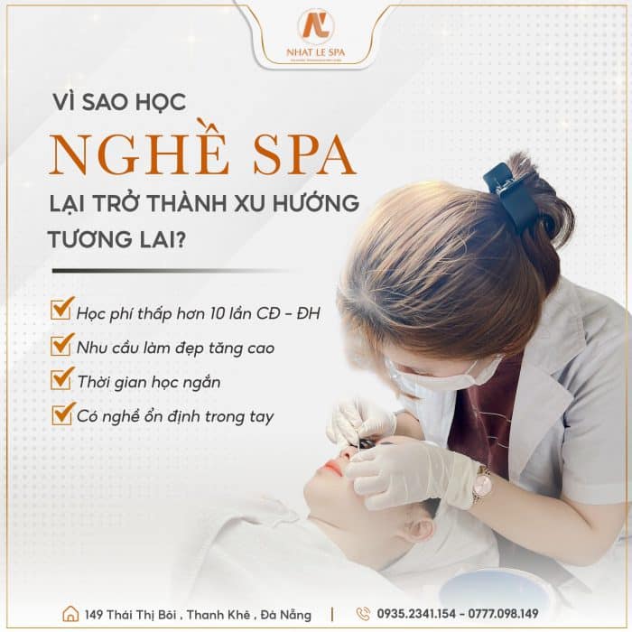 học nghề spa tại Đà Nẵng