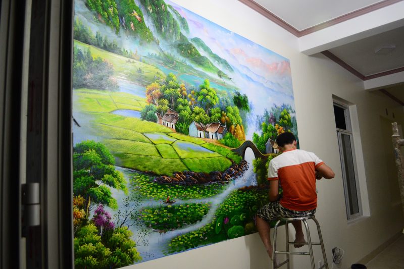 vẽ tranh tường Đà Nẵng vẽ tranh tường Đà Nẵng