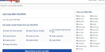 Lịch Cúp Điện TXN Có Uy Tín Không?
