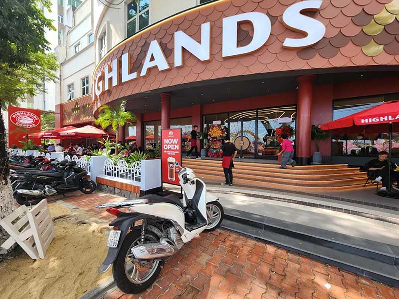 Highlands Coffee VTV8 Bạch Đằng