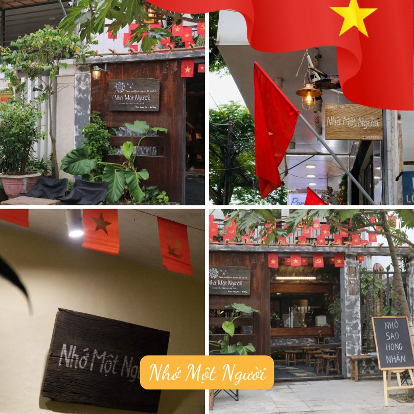 quán cafe Đà Nẵng decor ngày 30/4 quán cafe Đà Nẵng decor ngày 30/4