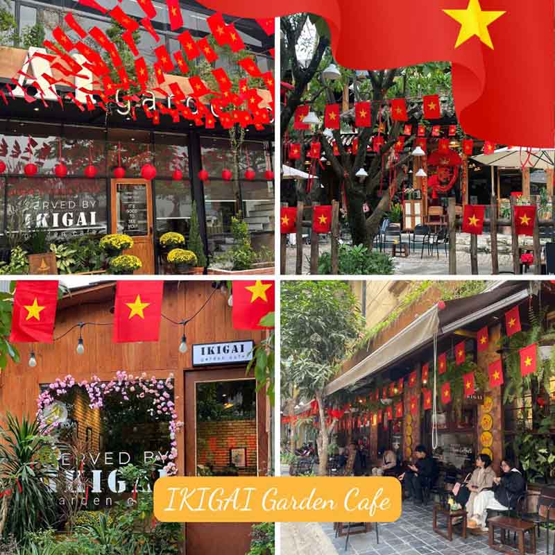 quán cafe Đà Nẵng decor ngày 30/4 quán cafe Đà Nẵng decor ngày 30/4