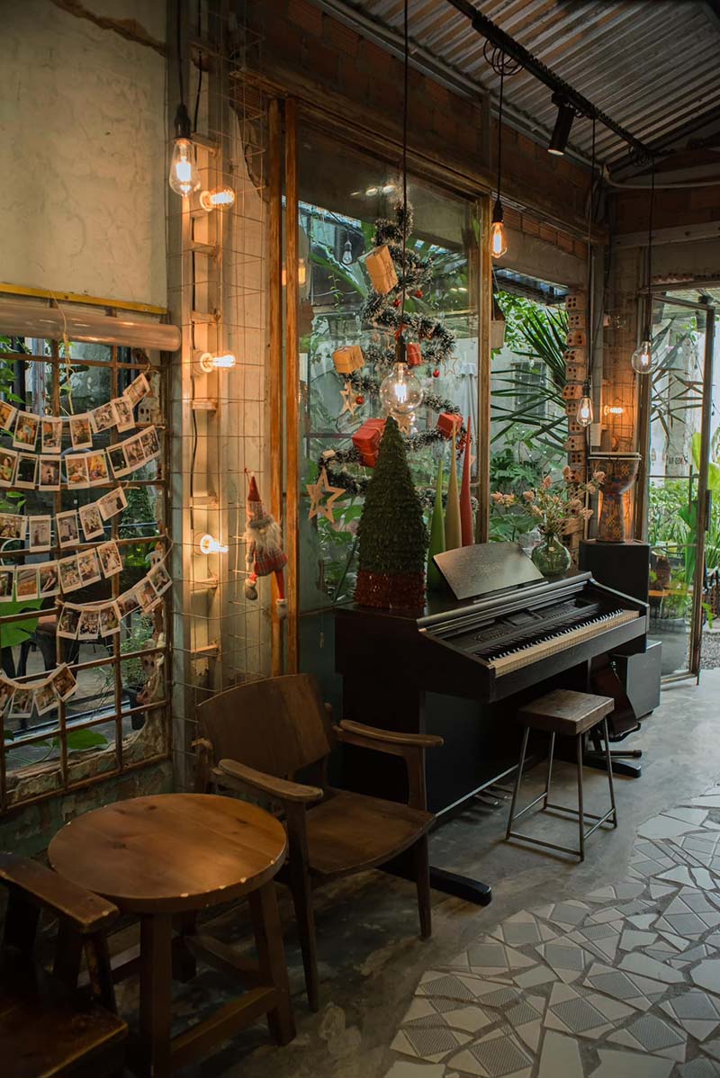 quán cà phê có đàn piano ở Đà Nẵng