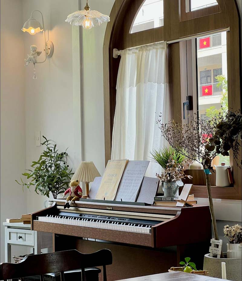 quán cà phê có đàn piano ở Đà Nẵng