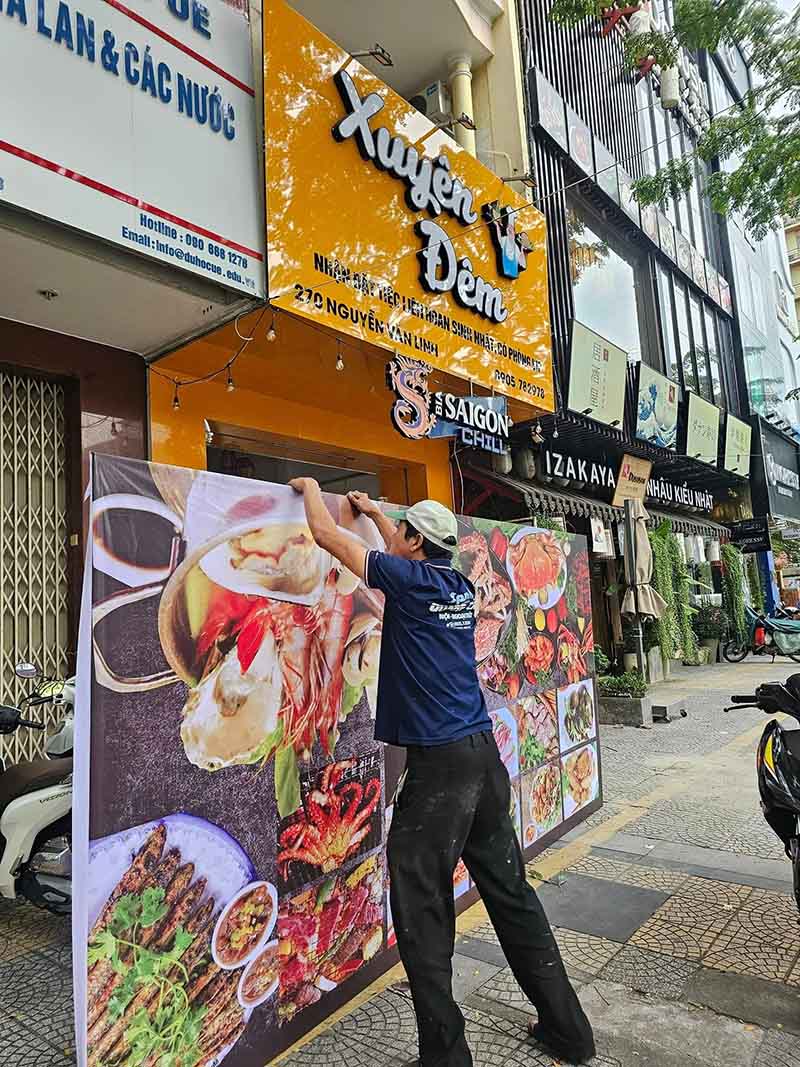 thi công bảng hiệu quảng cáo tại Đà Nẵng