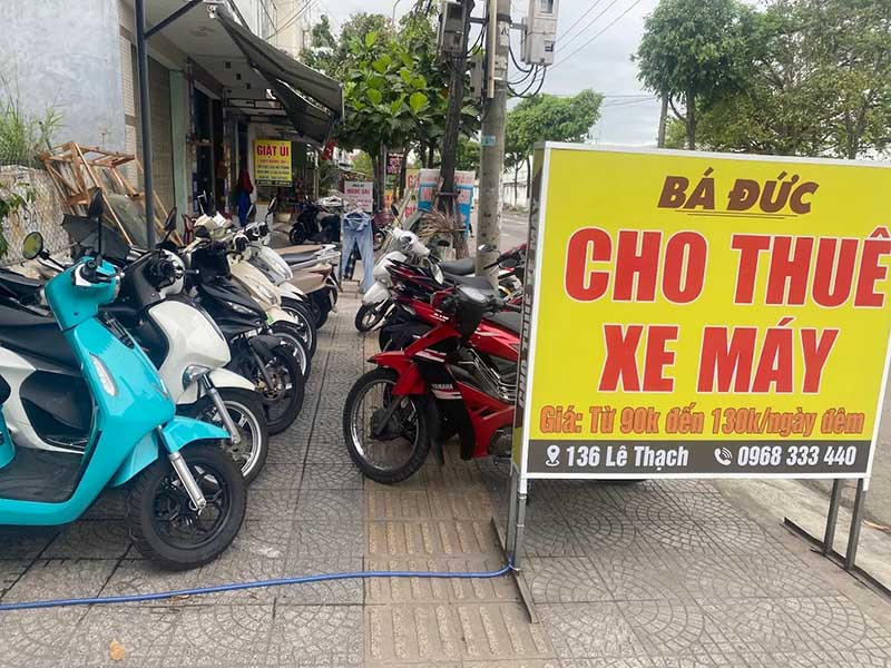 Cho Thuê Xe Máy Lê Thạch