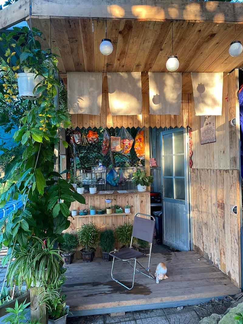 Cafe Hòn Đá Cụ Rùa