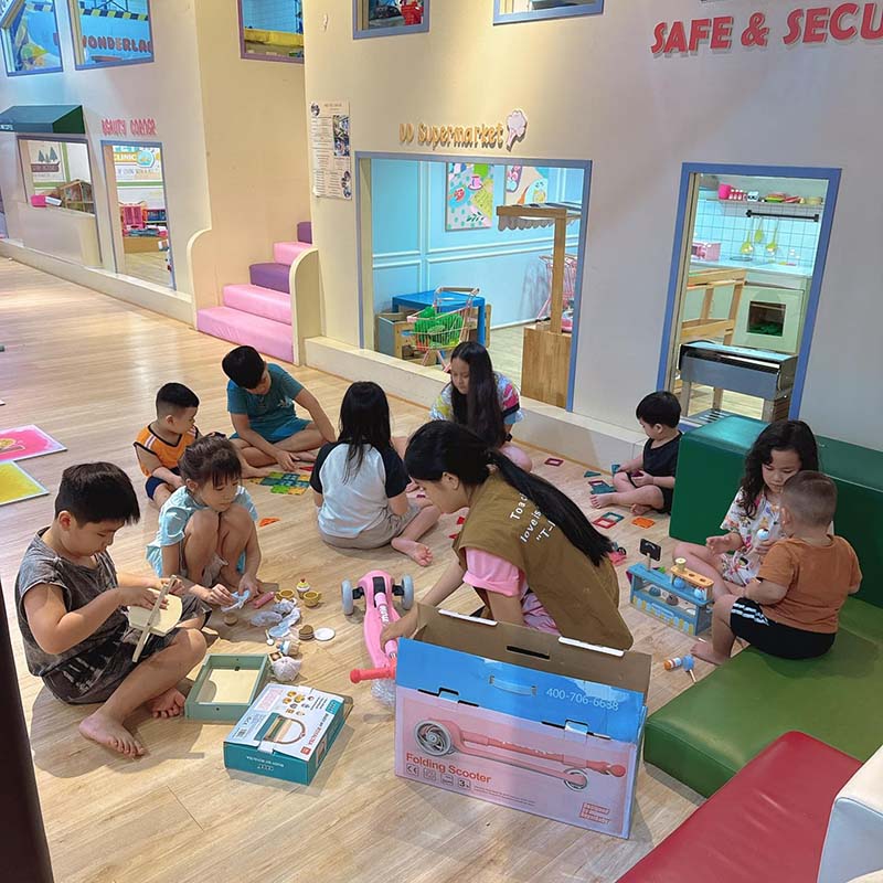 quán cafe có khu vui chơi trẻ em Đà Nẵng