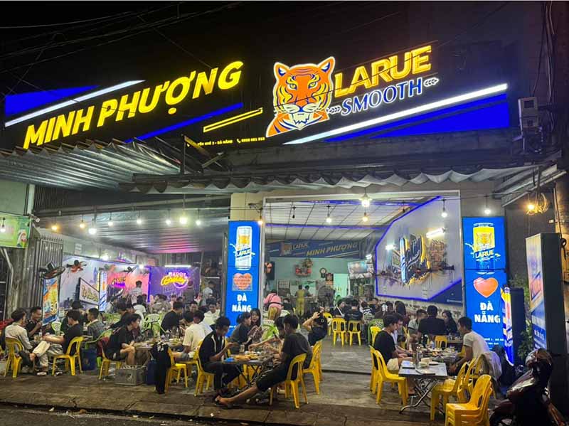 quán nhậu xuyên đêm Đà Nẵng