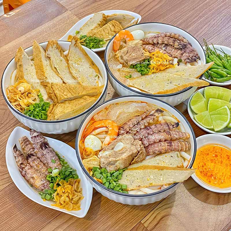 bánh canh tôm tít Đà Nẵng