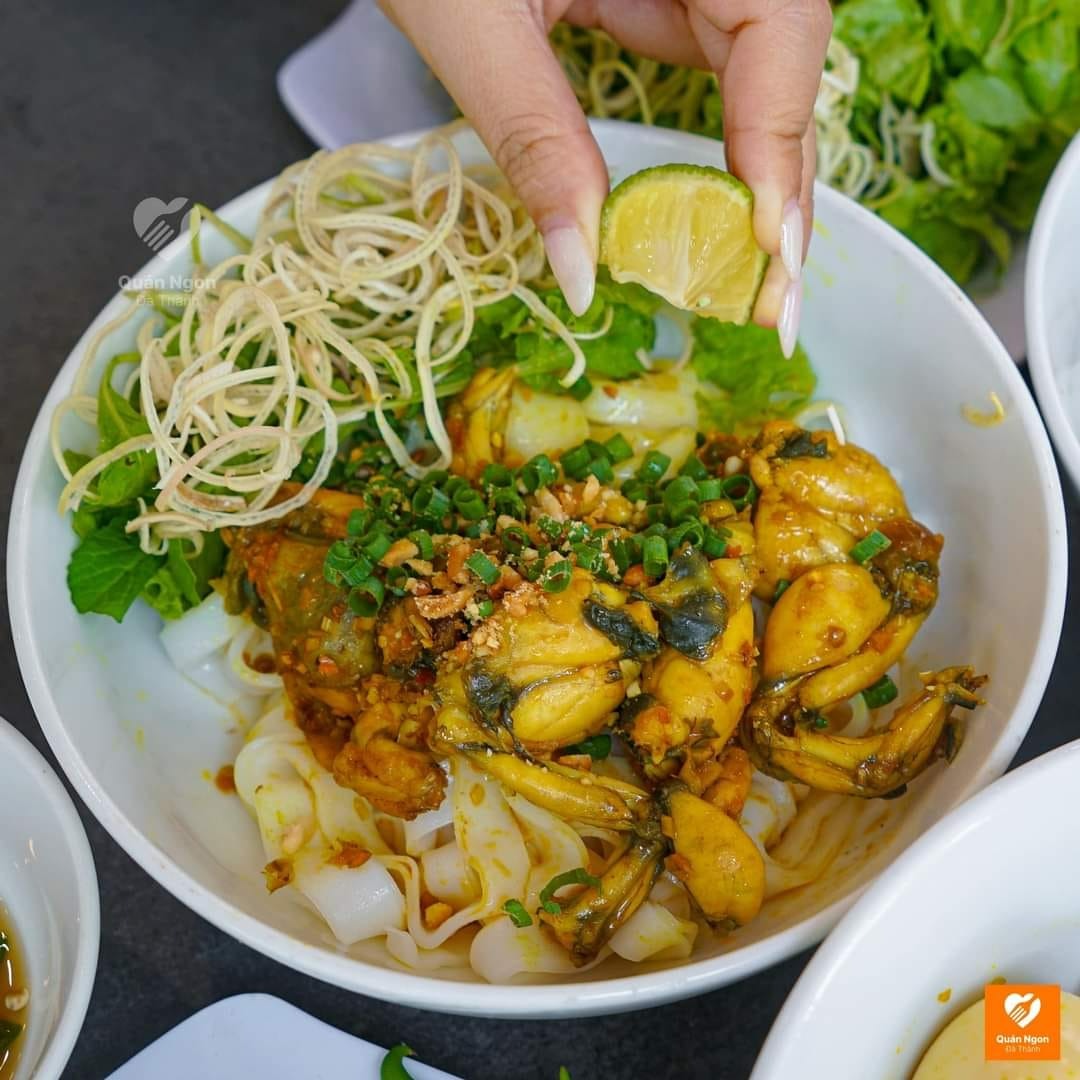 mì quảng ếch Đà Nẵng