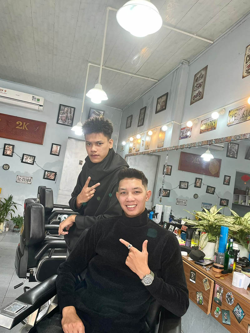 salon tóc nam Hội An