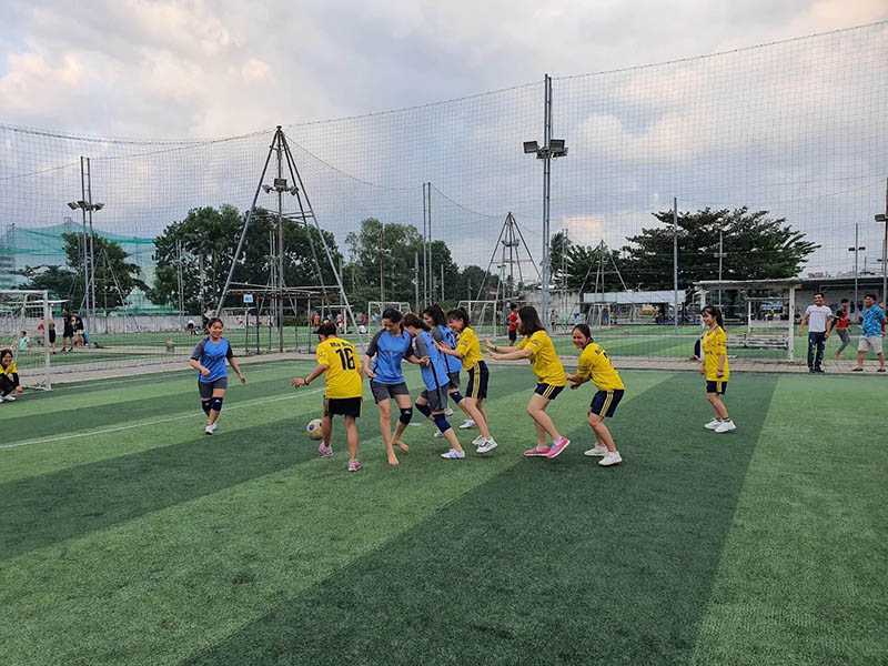 sân bóng đá phường Hòa Cường Đà Nẵng