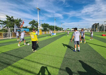 Sân Bóng Đá Diên Hồng Stadium