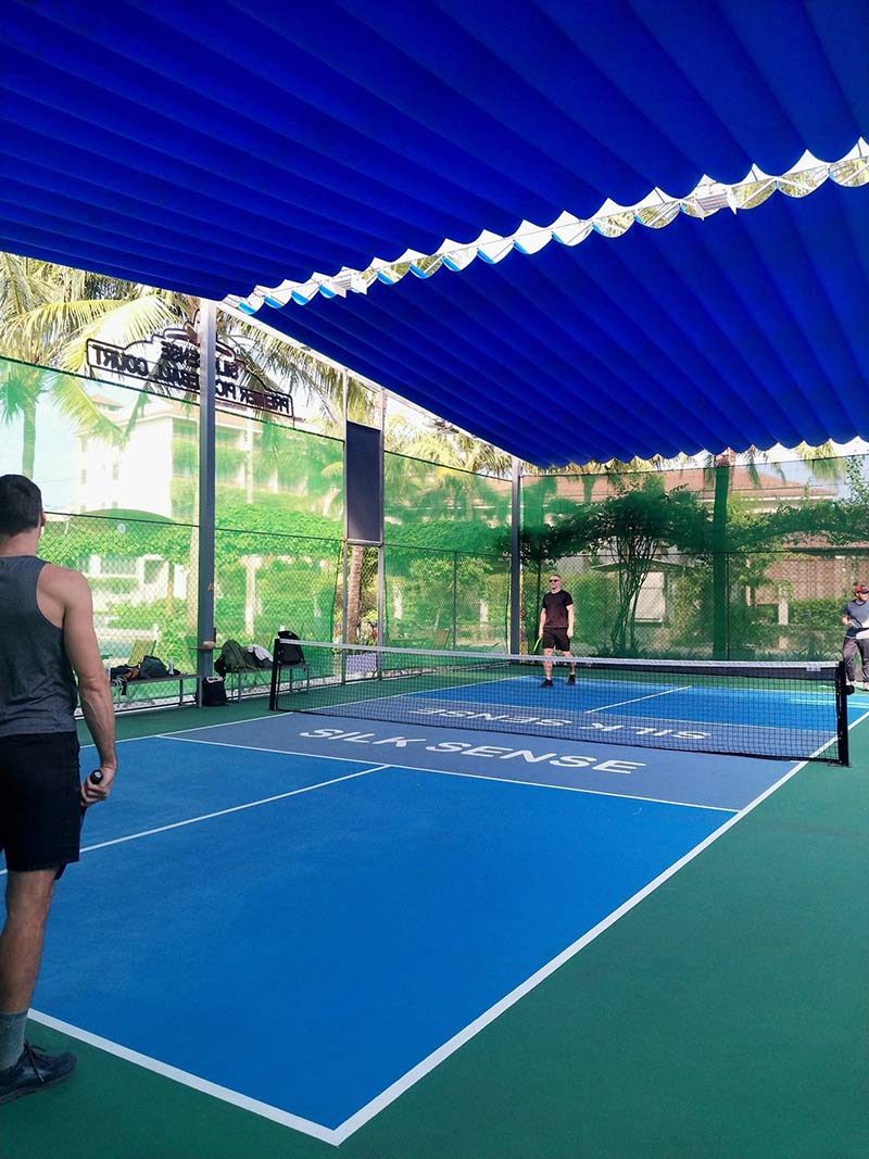 Silk Sense Premier Pickleball Court