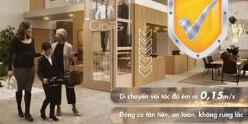 Vận tốc thang máy gia đình không cần quá cao.
